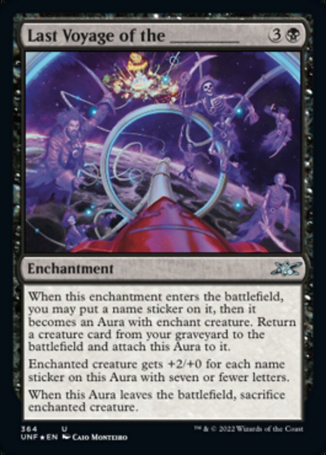 Last Voyage of the _____ (Galaxy Foil) [Unfinity] | I Want That Stuff Brandon