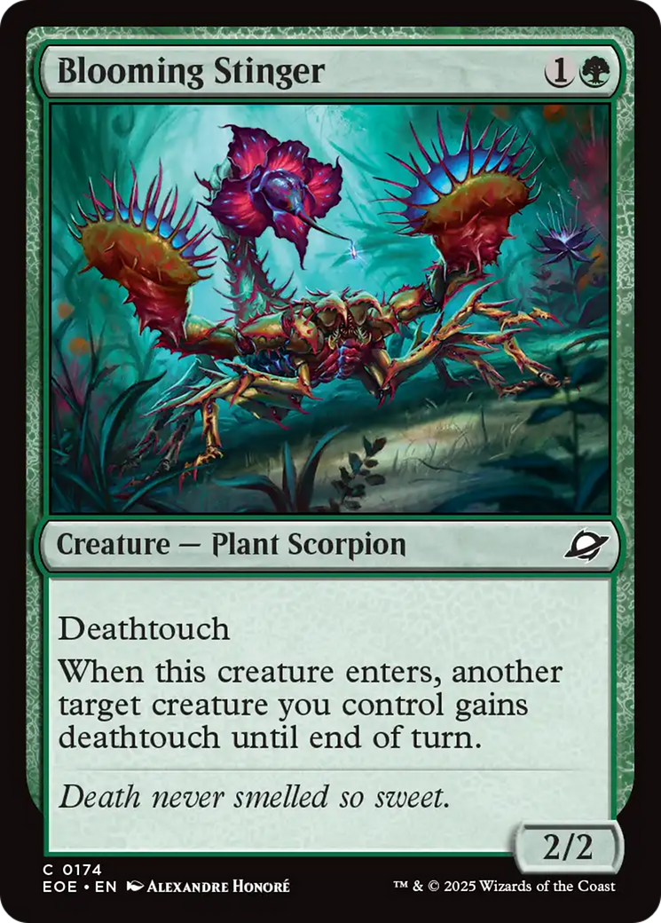 Blooming Stinger [Edge of Eternities] | I Want That Stuff Brandon