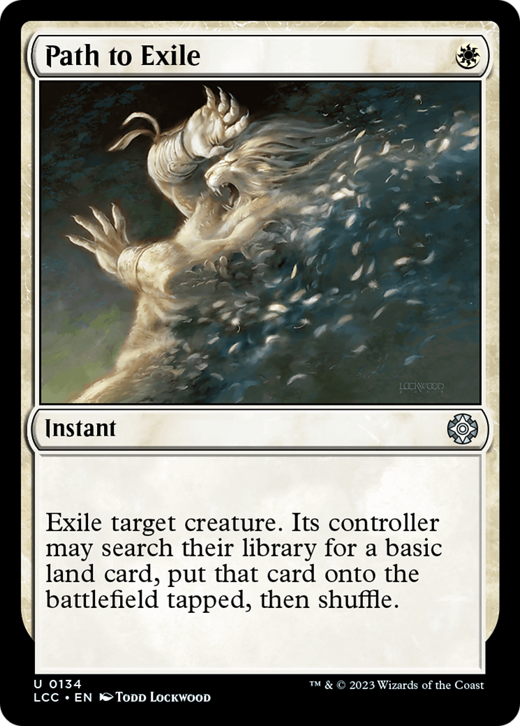 Path to Exile [The Lost Caverns of Ixalan Commander] | I Want That Stuff Brandon