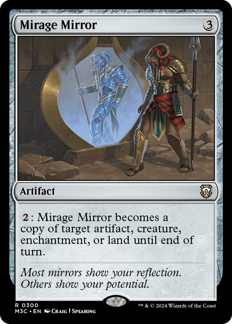 Mirage Mirror (Ripple Foil) [Modern Horizons 3 Commander] | I Want That Stuff Brandon