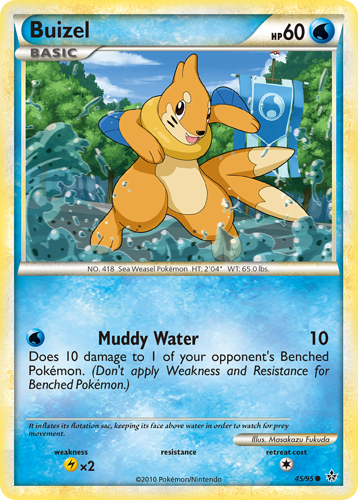 Buizel (45/95) [HeartGold & SoulSilver: Unleashed] | I Want That Stuff Brandon