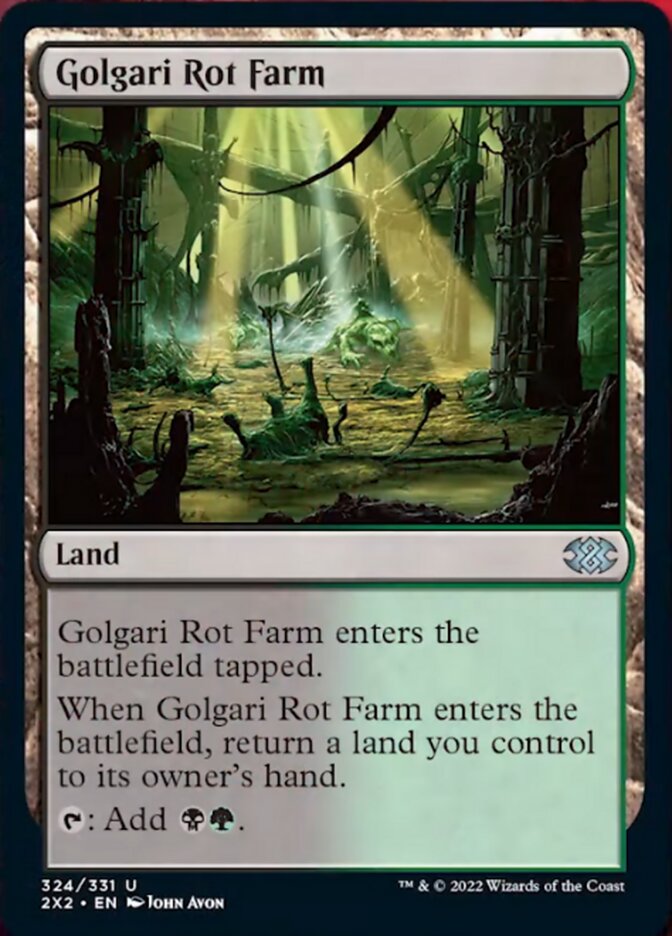 Golgari Rot Farm [Double Masters 2022] | I Want That Stuff Brandon