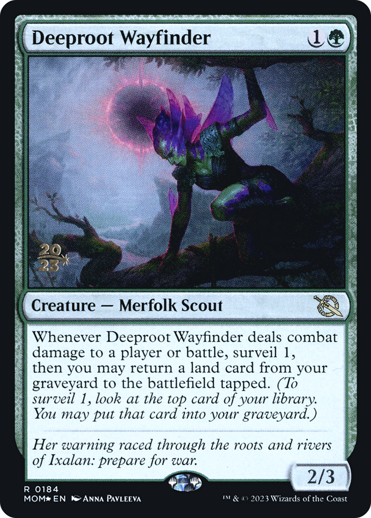 Deeproot Wayfinder [March of the Machine Prerelease Promos] | I Want That Stuff Brandon