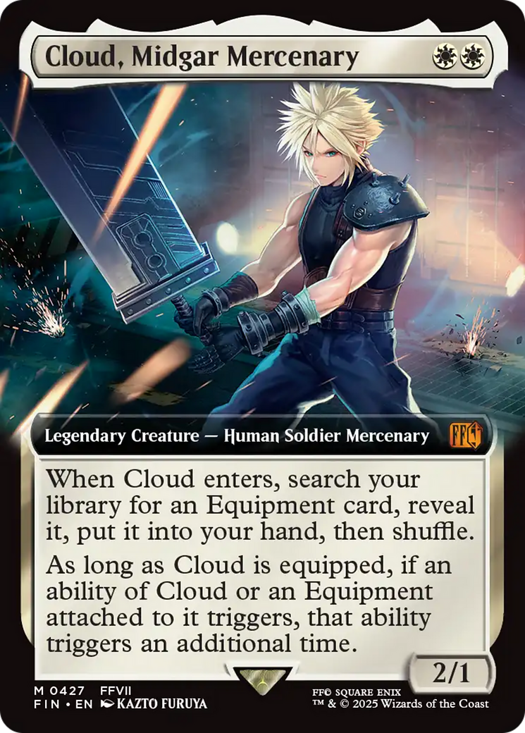 Cloud, Midgar Mercenary (Extended Art) [FINAL FANTASY] | I Want That Stuff Brandon