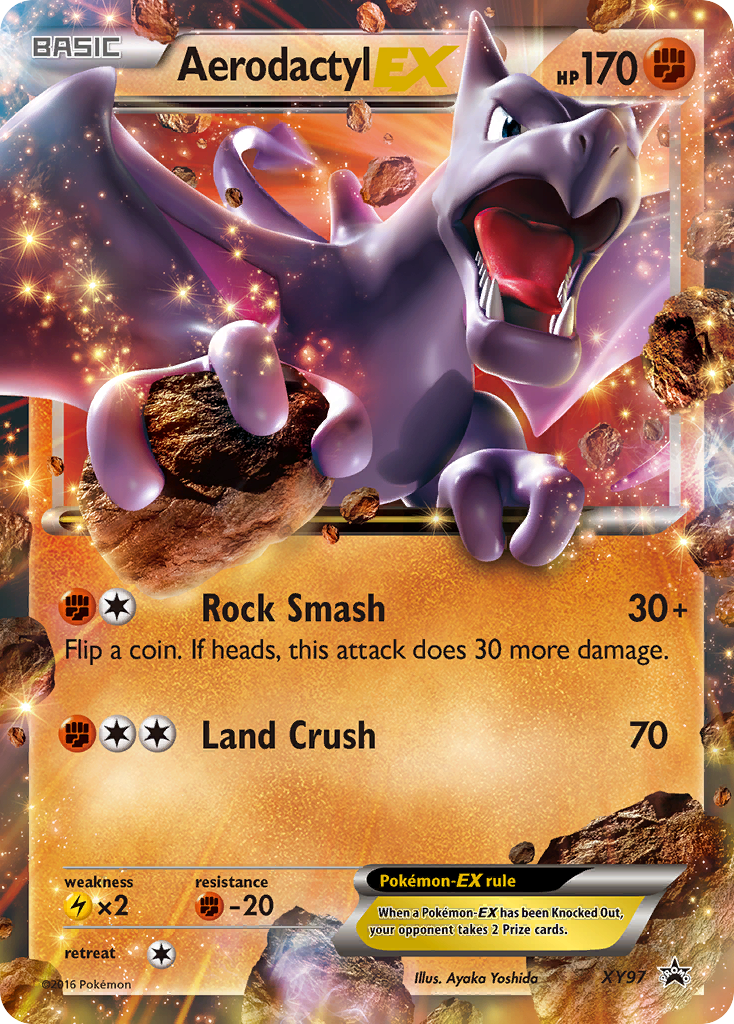 Aerodactyl EX (XY97) [XY: Black Star Promos] | I Want That Stuff Brandon