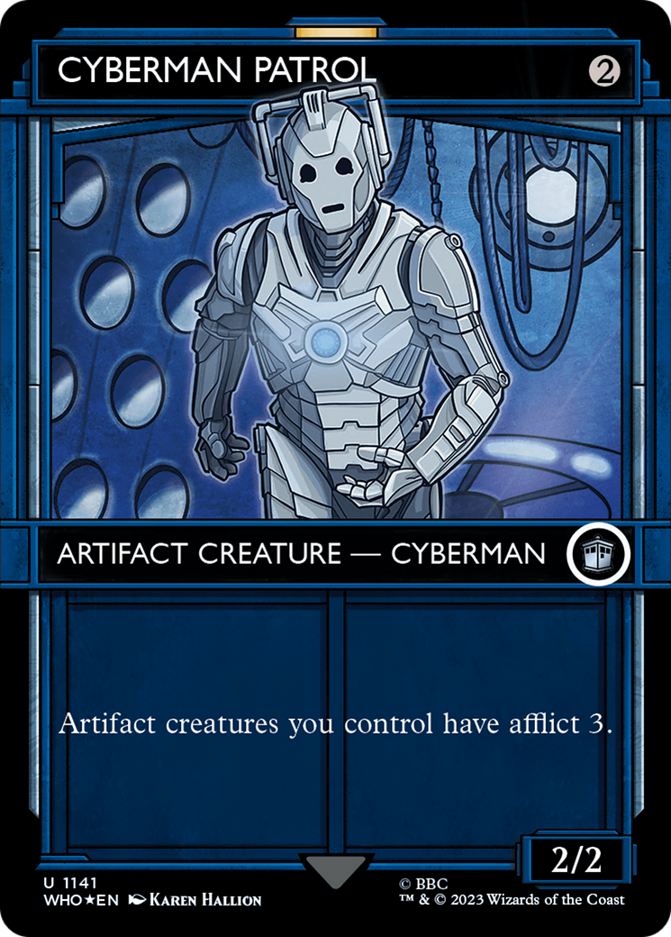 Cyberman Patrol (Showcase) (Surge Foil) [Doctor Who] | I Want That Stuff Brandon