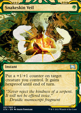 Snakeskin Veil (Foil Etched) [Strixhaven: Mystical Archive] | I Want That Stuff Brandon