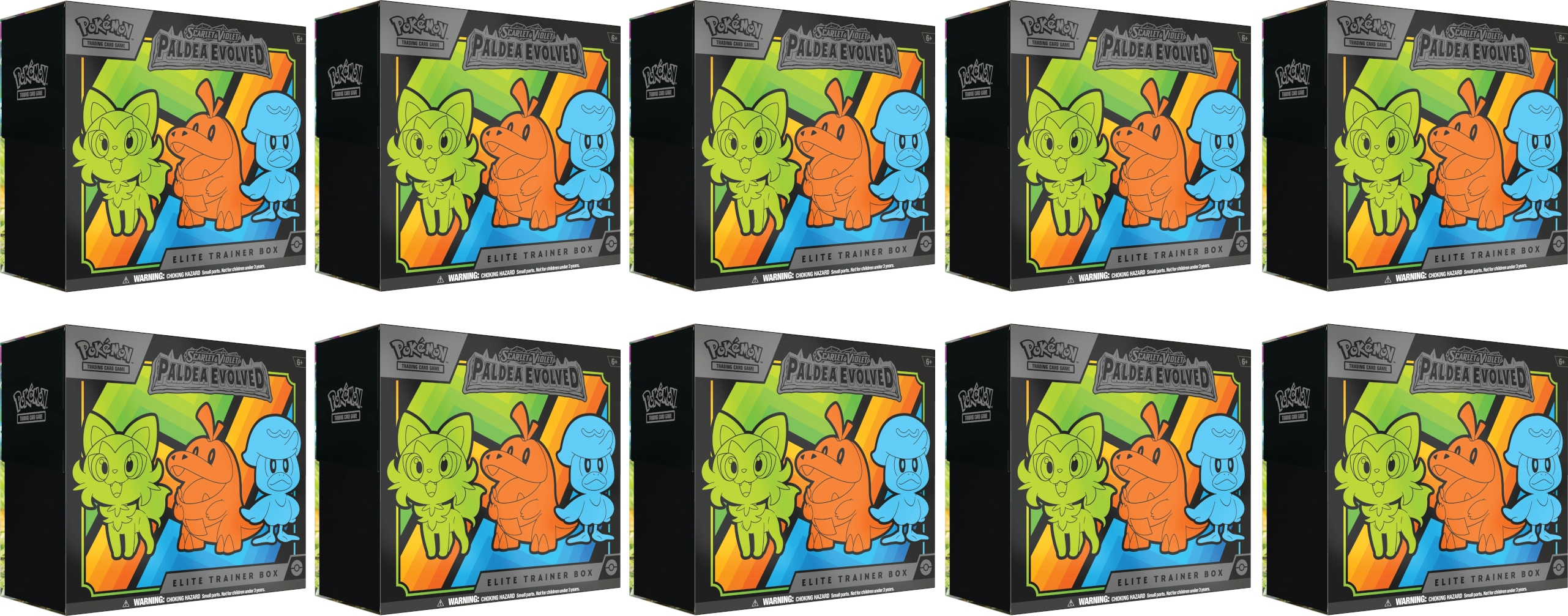 Scarlet & Violet: Paldea Evolved - Elite Trainer Box Case | I Want That Stuff Brandon