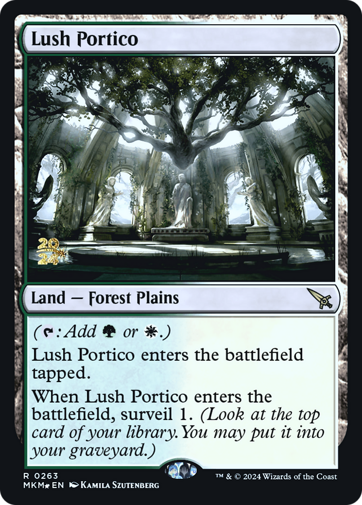 Lush Portico [Murders at Karlov Manor Prerelease Promos] | I Want That Stuff Brandon