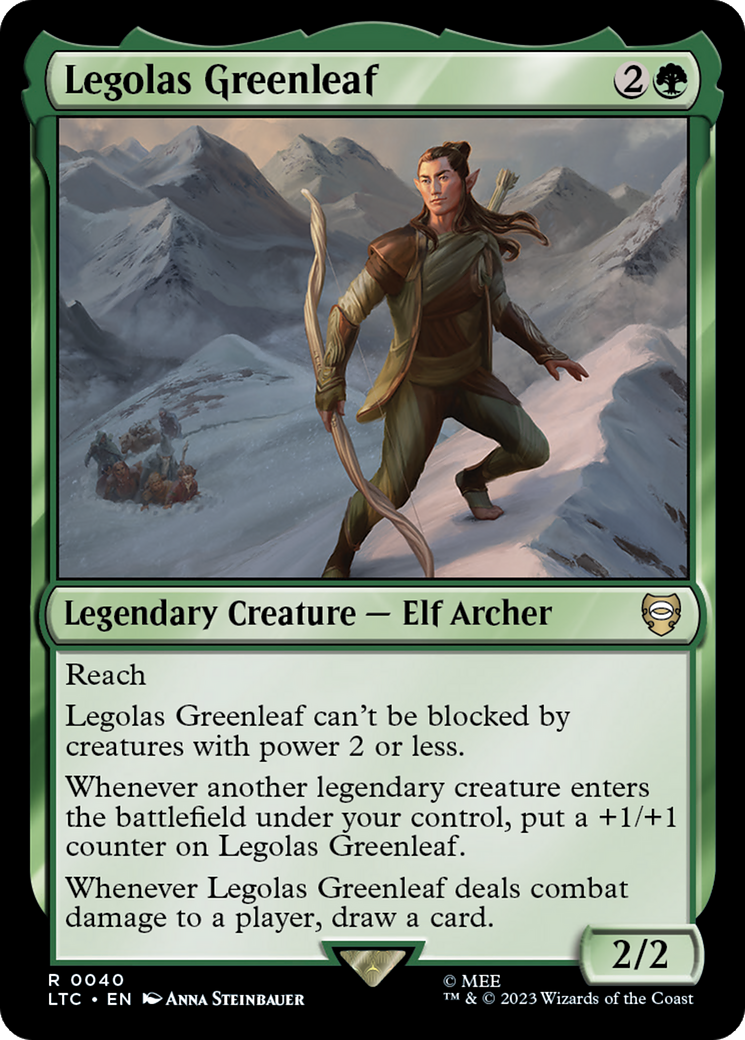 Legolas Greenleaf [The Lord of the Rings: Tales of Middle-Earth Commander] | I Want That Stuff Brandon