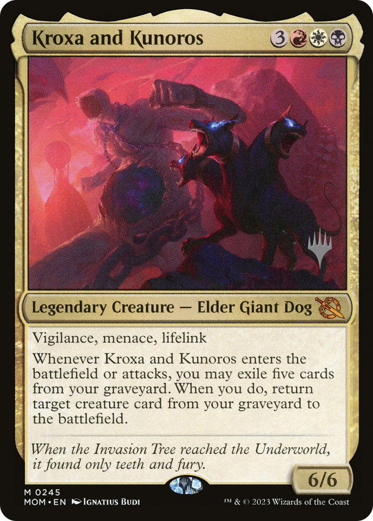 Kroxa and Kunoros (Promo Pack) [March of the Machine Promos] | I Want That Stuff Brandon