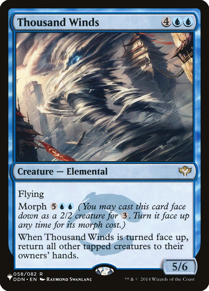 Thousand Winds [The List] | I Want That Stuff Brandon