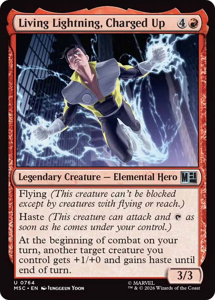 Living Lightning, Charged Up [Marvel Super Heroes Commander] | I Want That Stuff Brandon