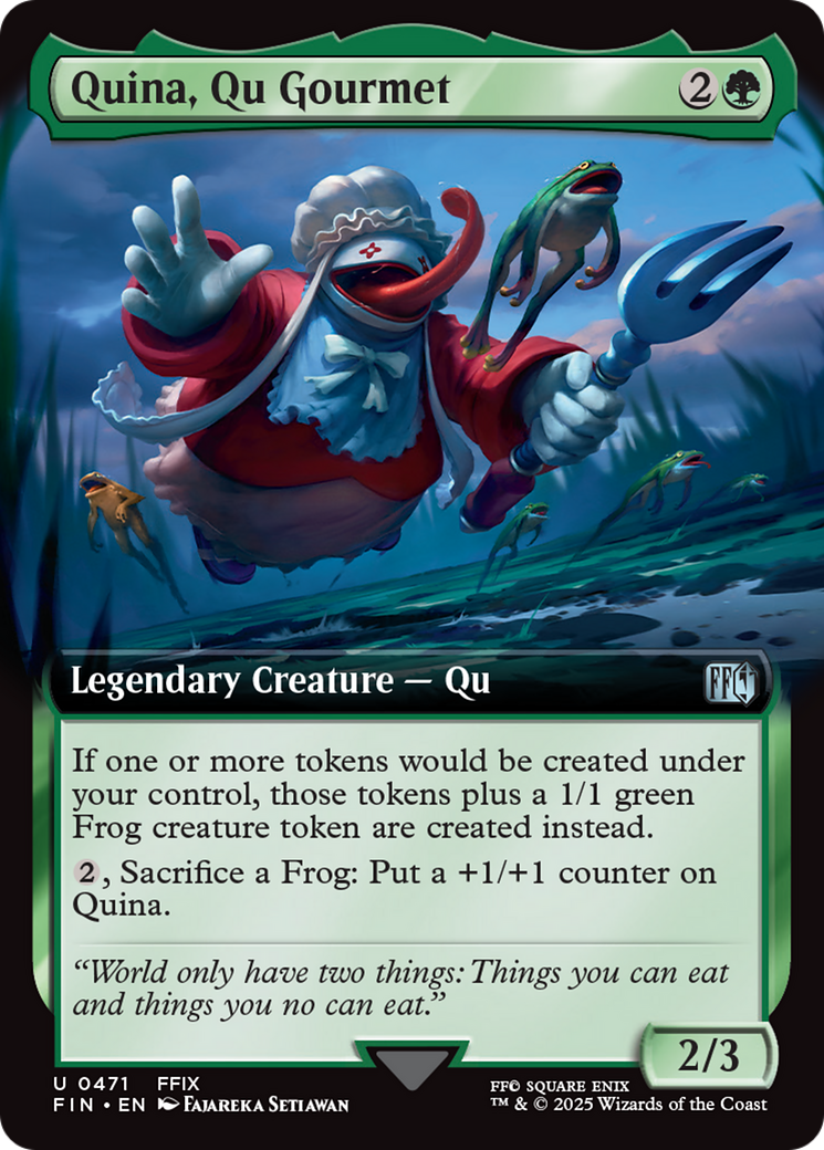 Quina, Qu Gourmet (Extended Art) [FINAL FANTASY] | I Want That Stuff Brandon