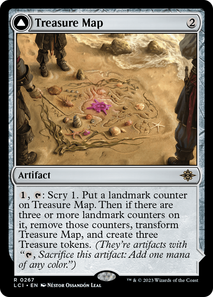 Treasure Map // Treasure Cove [The Lost Caverns of Ixalan] | I Want That Stuff Brandon