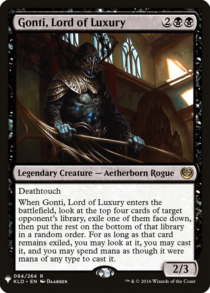 Gonti, Lord of Luxury [Mystery Booster] | I Want That Stuff Brandon