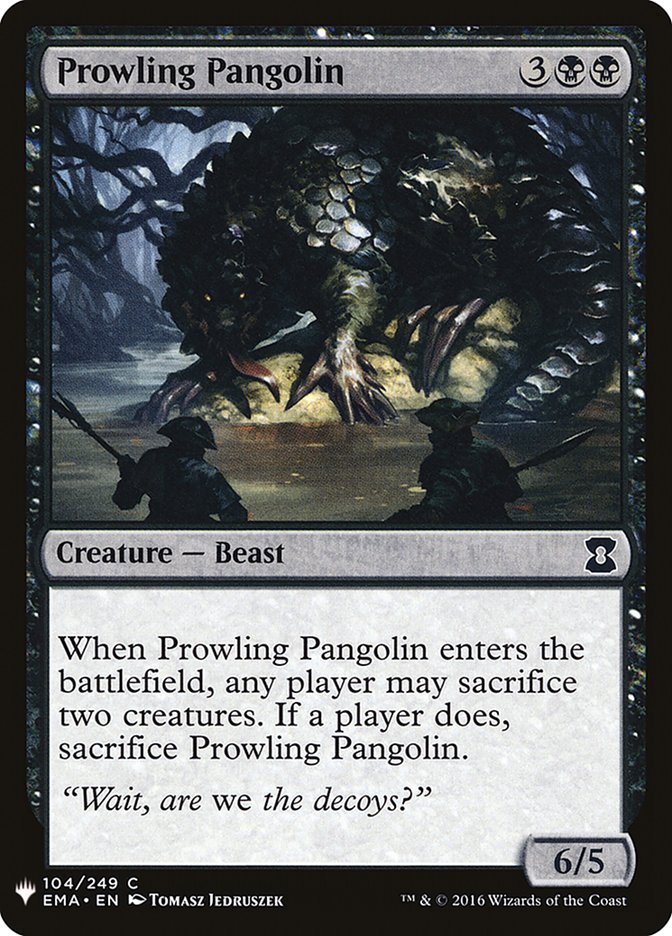 Prowling Pangolin [Mystery Booster] | I Want That Stuff Brandon