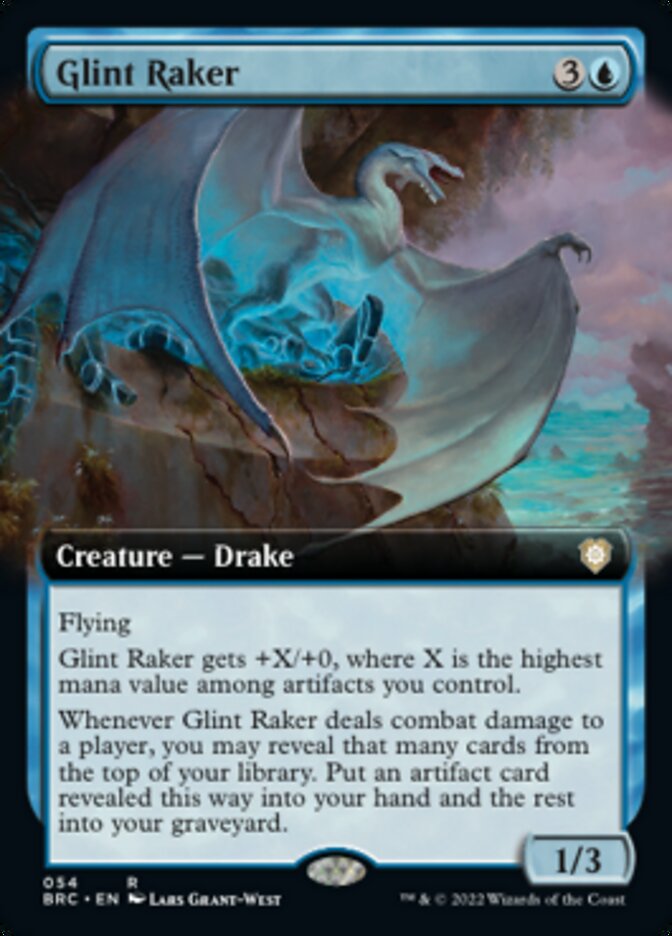 Glint Raker (Extended Art) [The Brothers' War Commander] | I Want That Stuff Brandon