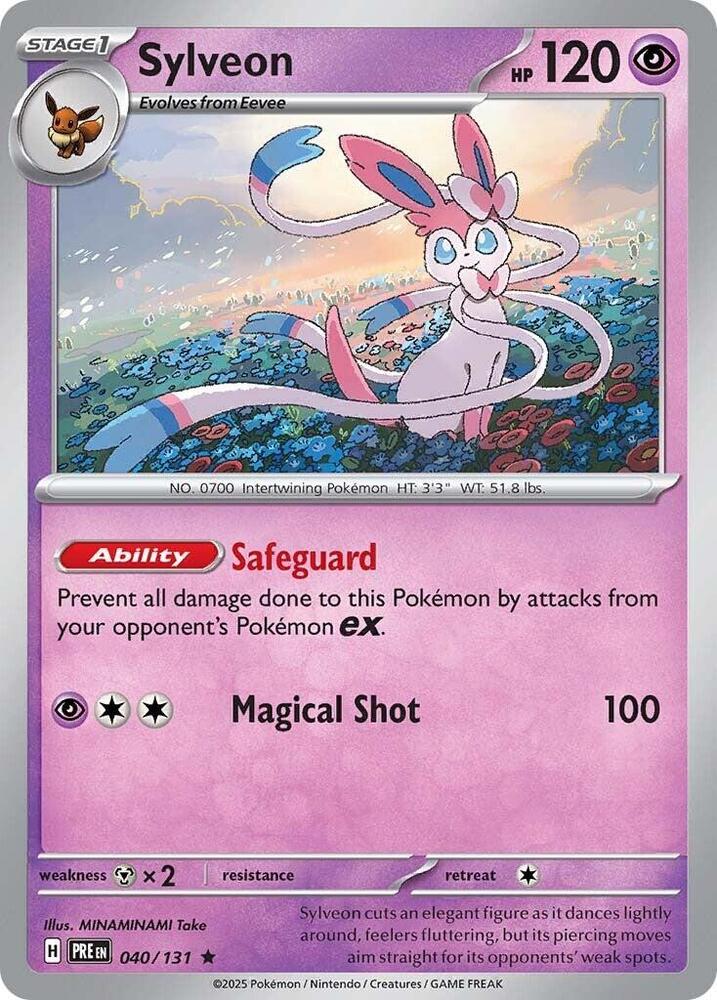 Sylveon (040/131) [Scarlet & Violet: Prismatic Evolutions] | I Want That Stuff Brandon