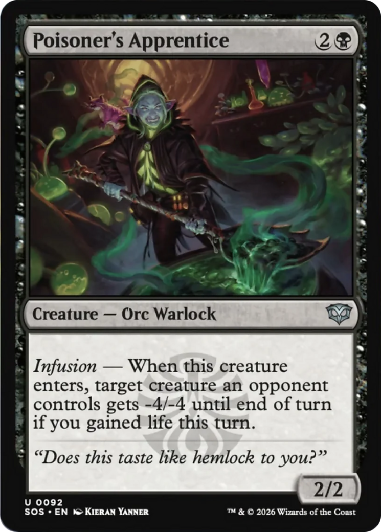 Poisoner's Apprentice [Secrets of Strixhaven] | I Want That Stuff Brandon