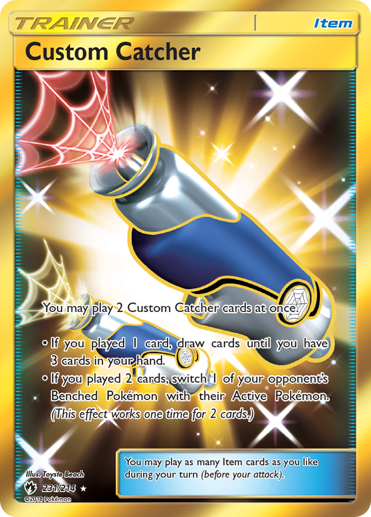 Custom Catcher (231/214) [Sun & Moon: Lost Thunder] | I Want That Stuff Brandon