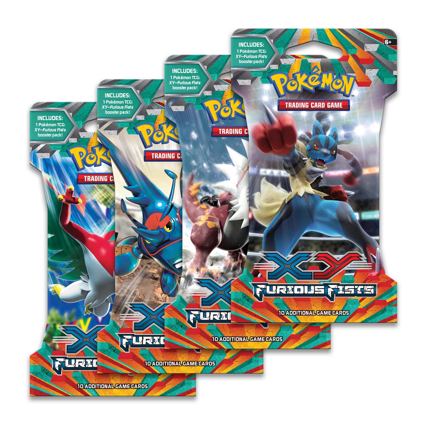 XY: Furious Fists - Sleeved Booster Pack Case | I Want That Stuff Brandon