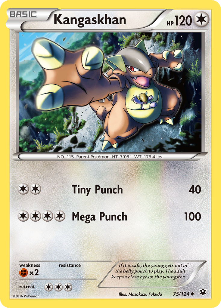 Kangaskhan (75/124) [XY: Fates Collide] | I Want That Stuff Brandon