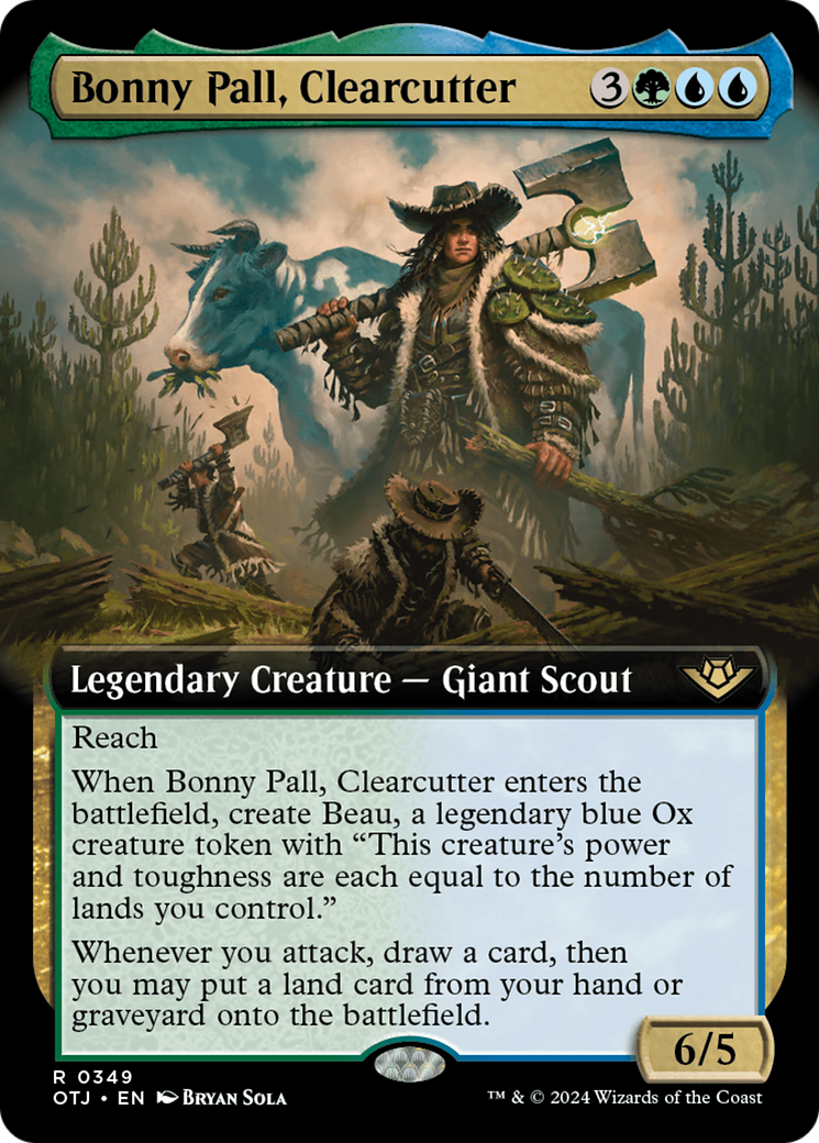 Bonny Pall, Clearcutter (Extended Art) [Outlaws of Thunder Junction] | I Want That Stuff Brandon