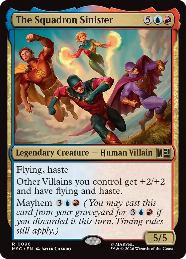 The Squadron Sinister [Marvel Super Heroes Commander] | I Want That Stuff Brandon