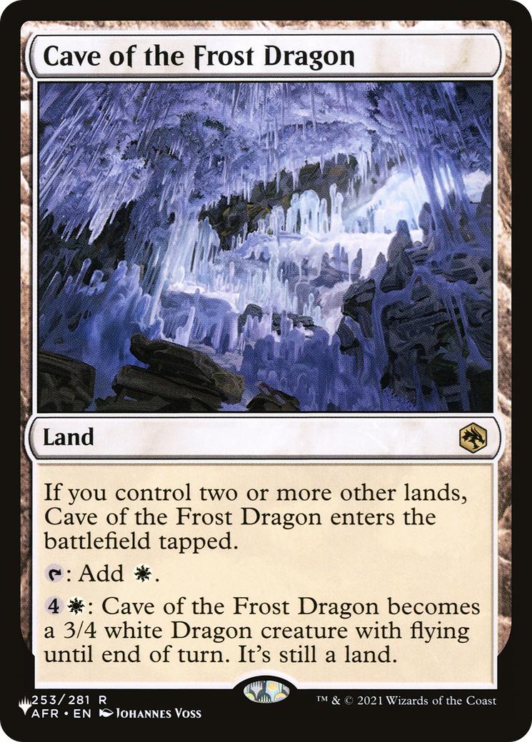 Cave of the Frost Dragon [The List] | I Want That Stuff Brandon