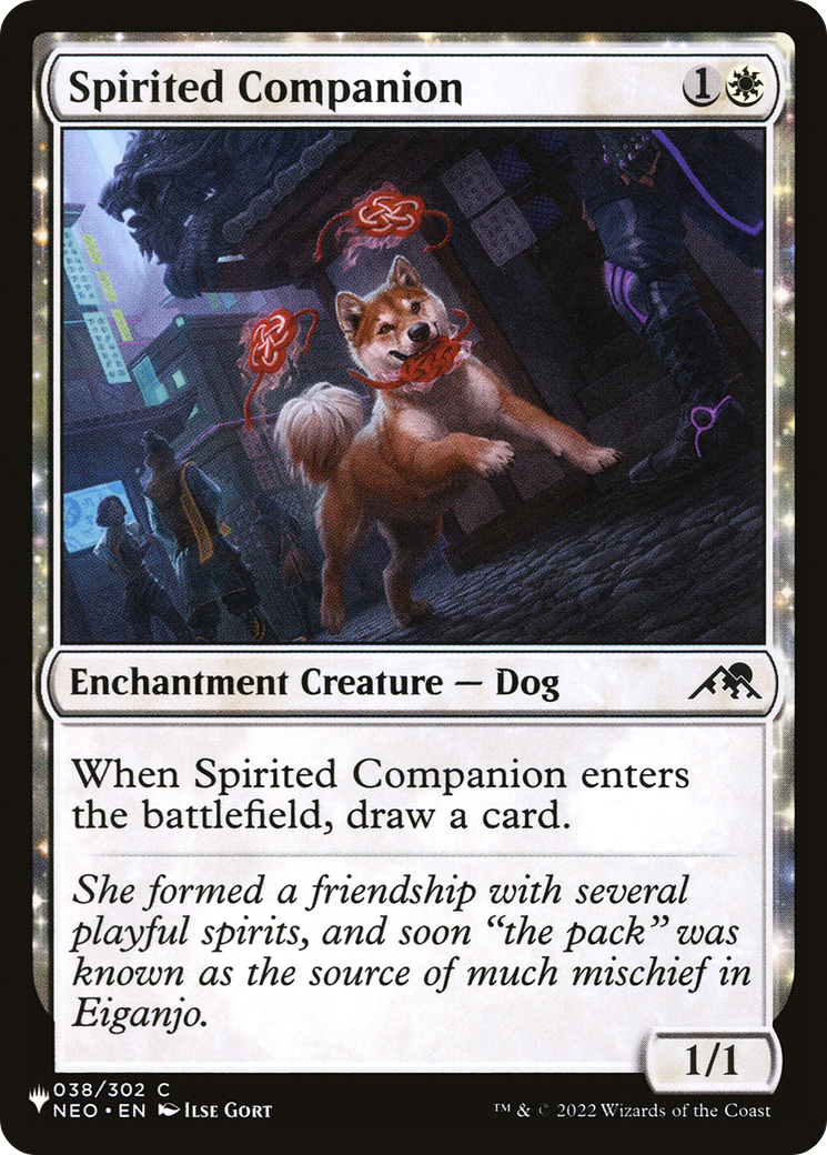 Spirited Companion [The List] | I Want That Stuff Brandon