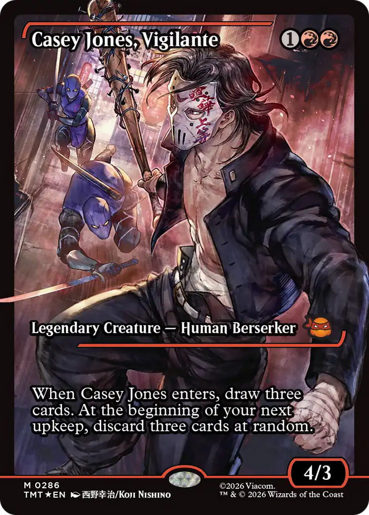 Casey Jones, Vigilante (0286) (Showcase) [Teenage Mutant Ninja Turtles] | I Want That Stuff Brandon