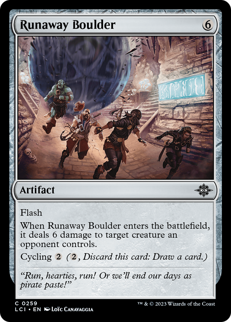 Runaway Boulder [The Lost Caverns of Ixalan] | I Want That Stuff Brandon