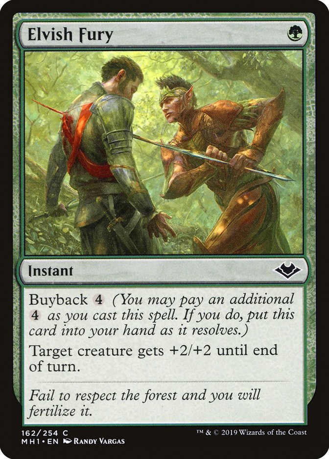 Elvish Fury [Modern Horizons] | I Want That Stuff Brandon