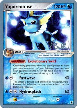 Vaporeon ex (110/113) (Eeveelutions - Jimmy Ballard) [World Championships 2006] | I Want That Stuff Brandon