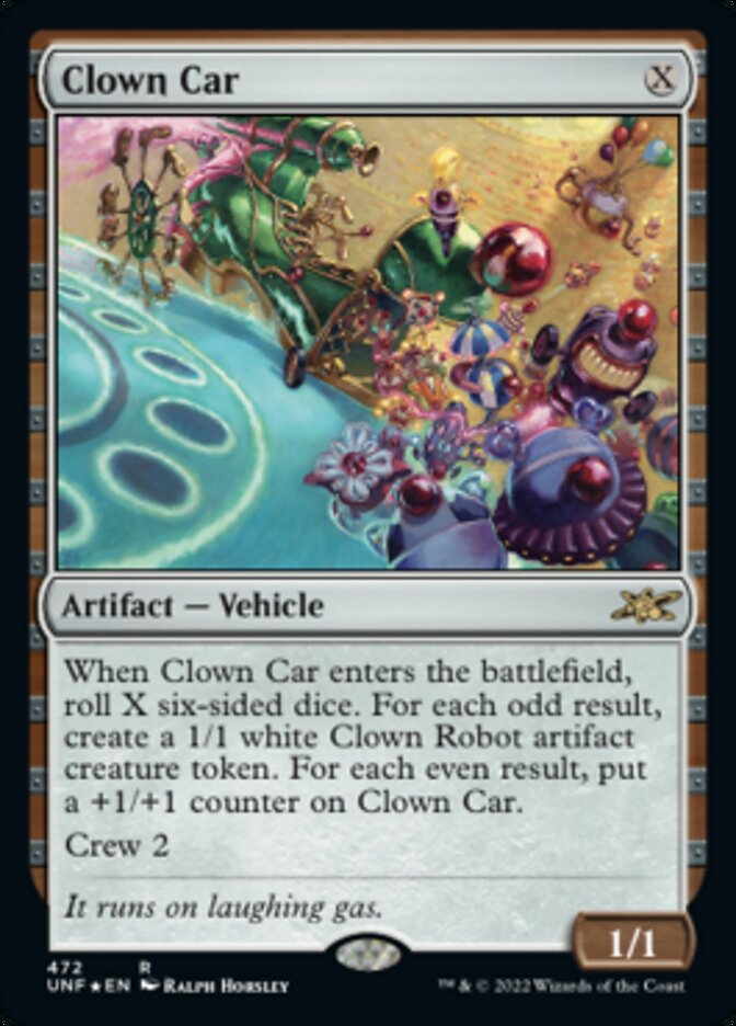 Clown Car (Galaxy Foil) [Unfinity] | I Want That Stuff Brandon