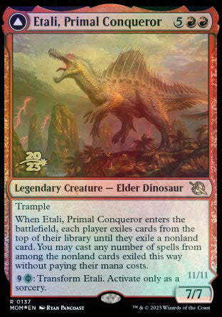 Etali, Primal Conqueror // Etali, Primal Sickness [March of the Machine Prerelease Promos] | I Want That Stuff Brandon