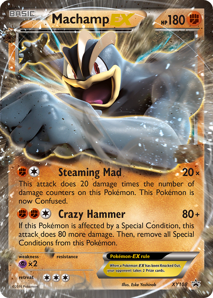 Machamp EX (XY108) [XY: Black Star Promos] | I Want That Stuff Brandon