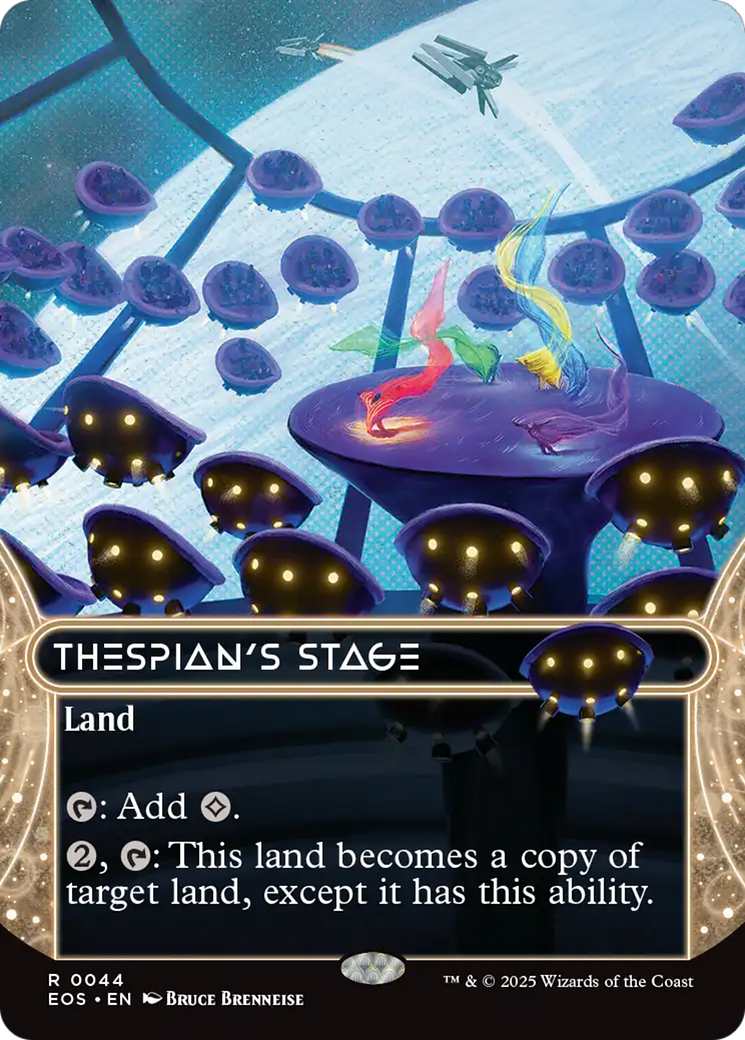 Thespian's Stage (0044) (Borderless) [Edge of Eternities: Stellar Sights] | I Want That Stuff Brandon