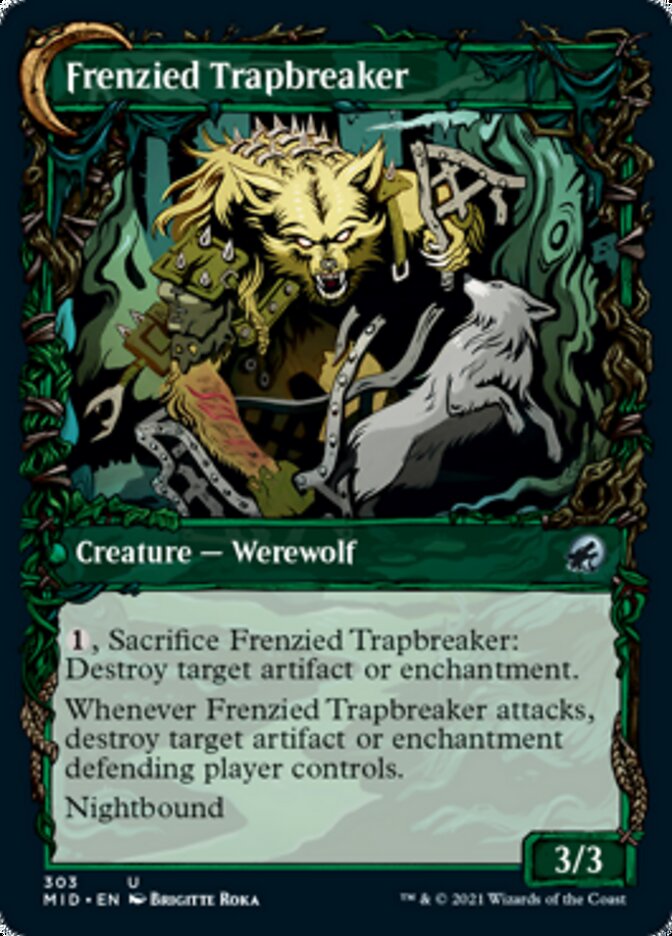 Outland Liberator // Frenzied Trapbreaker (Showcase Equinox) [Innistrad: Midnight Hunt] | I Want That Stuff Brandon