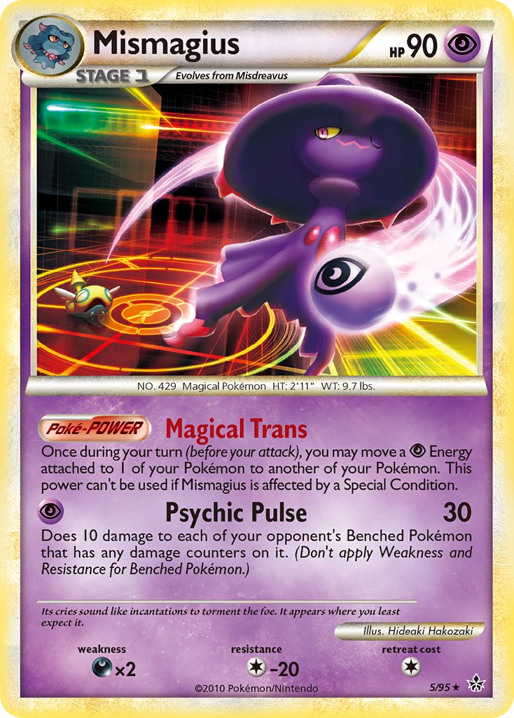 Mismagius (5/95) (Theme Deck Exclusive) [HeartGold & SoulSilver: Unleashed] | I Want That Stuff Brandon