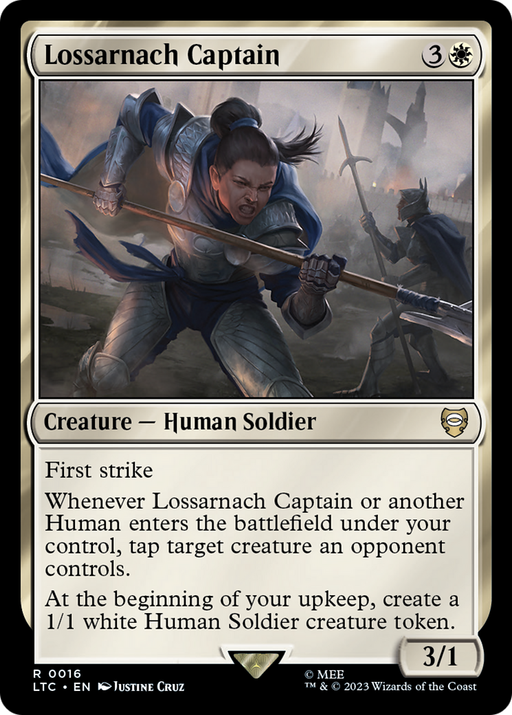 Lossarnach Captain [The Lord of the Rings: Tales of Middle-Earth Commander] | I Want That Stuff Brandon