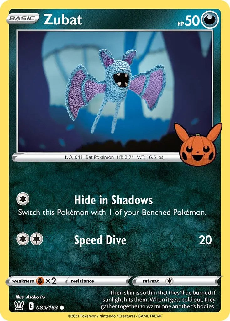 Zubat (089/163) [Trick or Trade] | I Want That Stuff Brandon