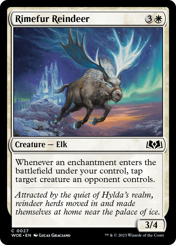 Rimefur Reindeer [Wilds of Eldraine] | I Want That Stuff Brandon