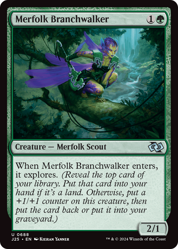 Merfolk Branchwalker [Foundations Jumpstart] | I Want That Stuff Brandon