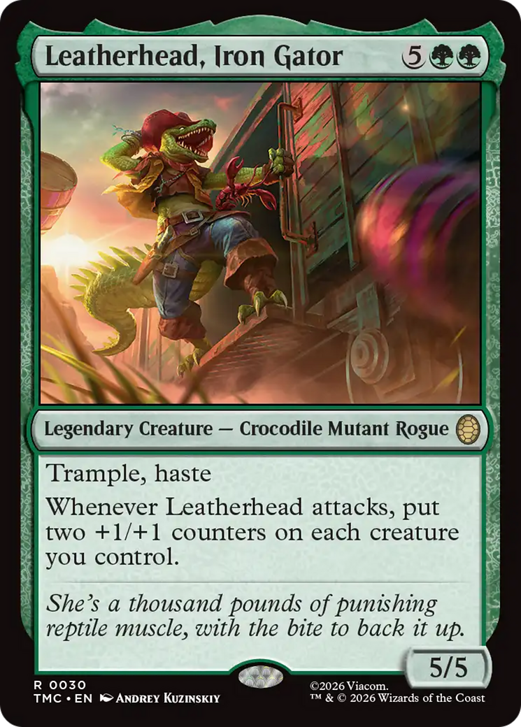 Leatherhead, Iron Gator [Teenage Mutant Ninja Turtles Commander] | I Want That Stuff Brandon