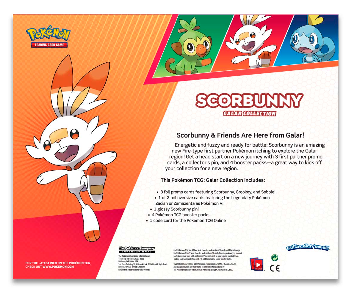 Galar Collection (Scorbunny/Zamazenta) | I Want That Stuff Brandon