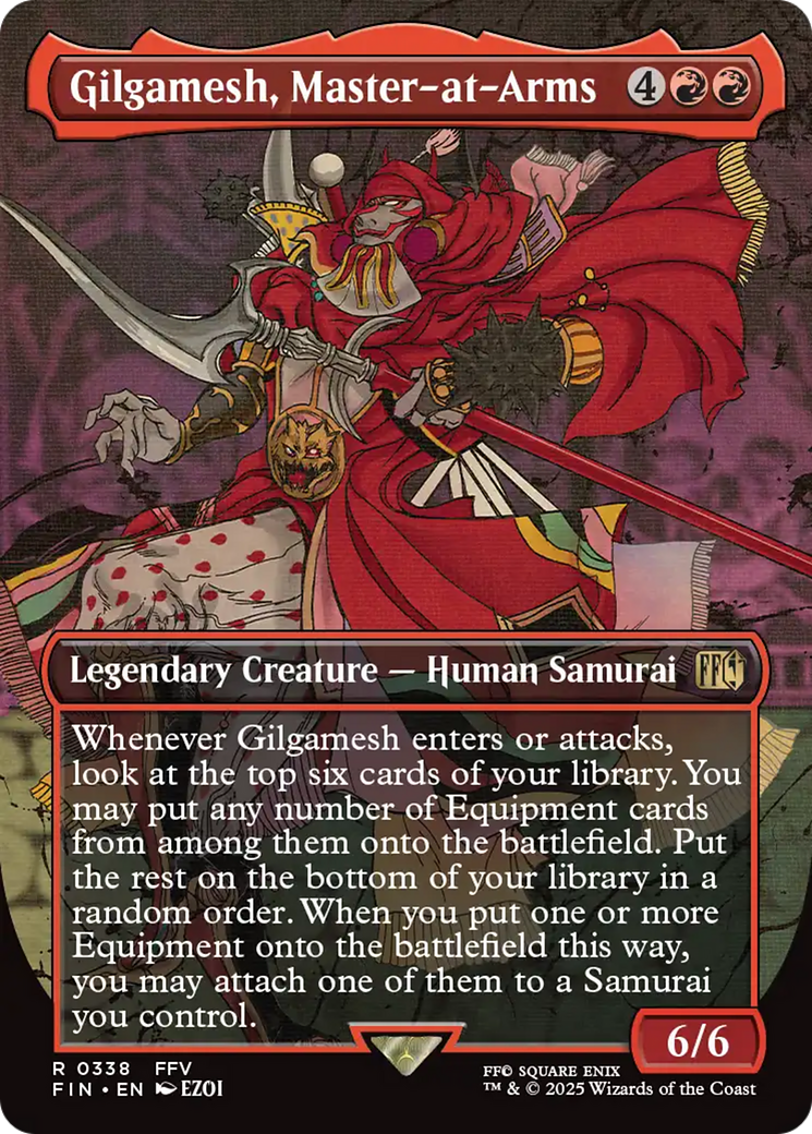 Gilgamesh, Master-at-Arms (Borderless) [FINAL FANTASY] | I Want That Stuff Brandon