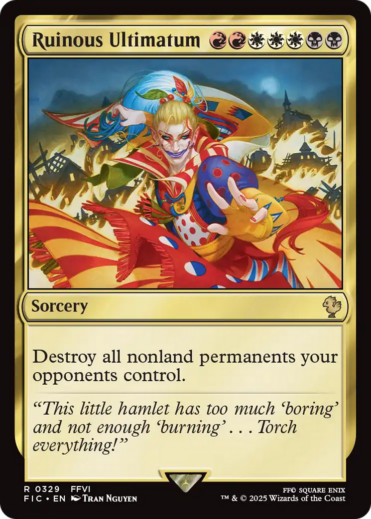 Ruinous Ultimatum [FINAL FANTASY Commander] | I Want That Stuff Brandon