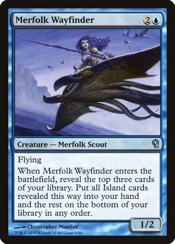 Merfolk Wayfinder [Duel Decks: Jace vs. Vraska] | I Want That Stuff Brandon